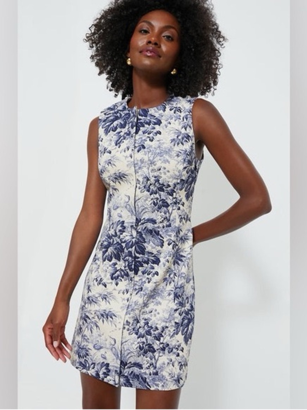 Tuckernuck Navy Toile Maison Dress - Sz 2